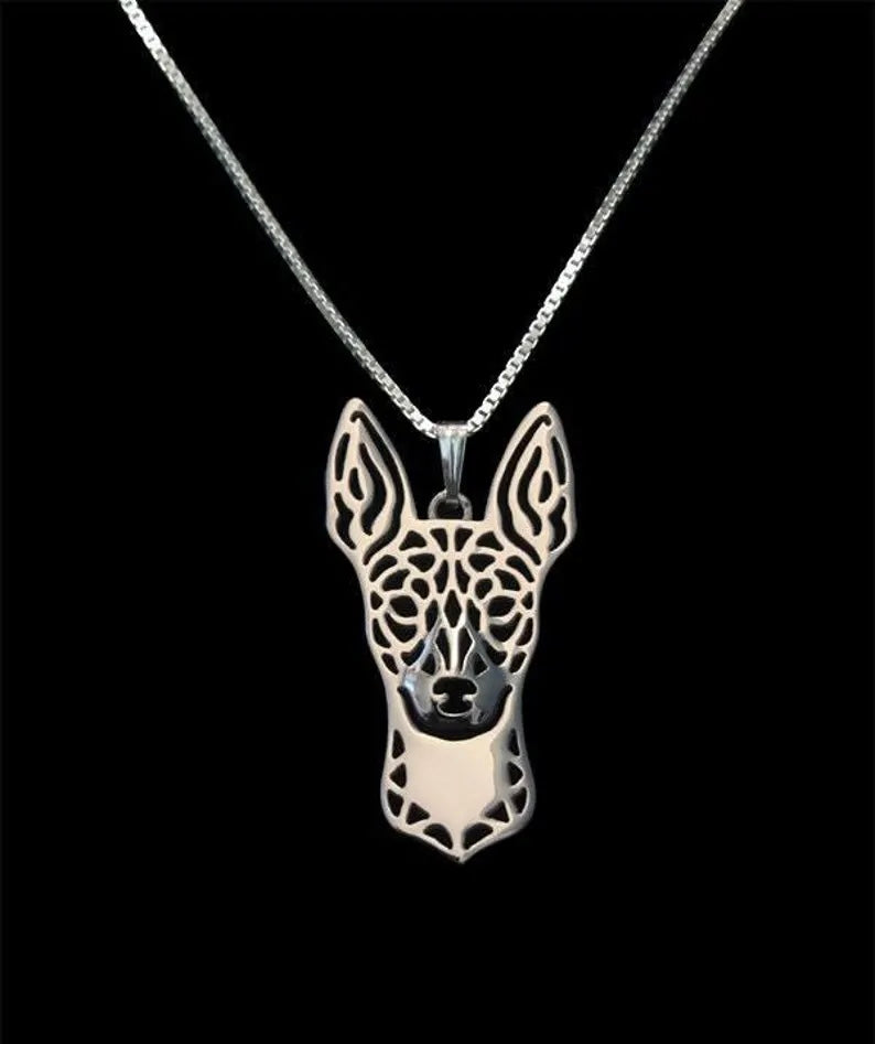 New Cute Greyhound Pendant & Chain!