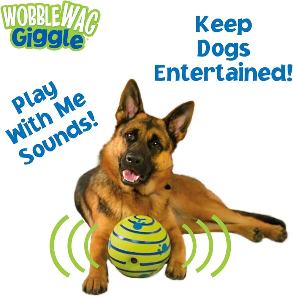 New Wobble Wag Giggle Ball !