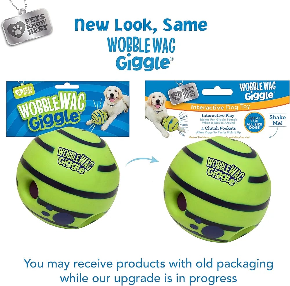 New Wobble Wag Giggle Ball !