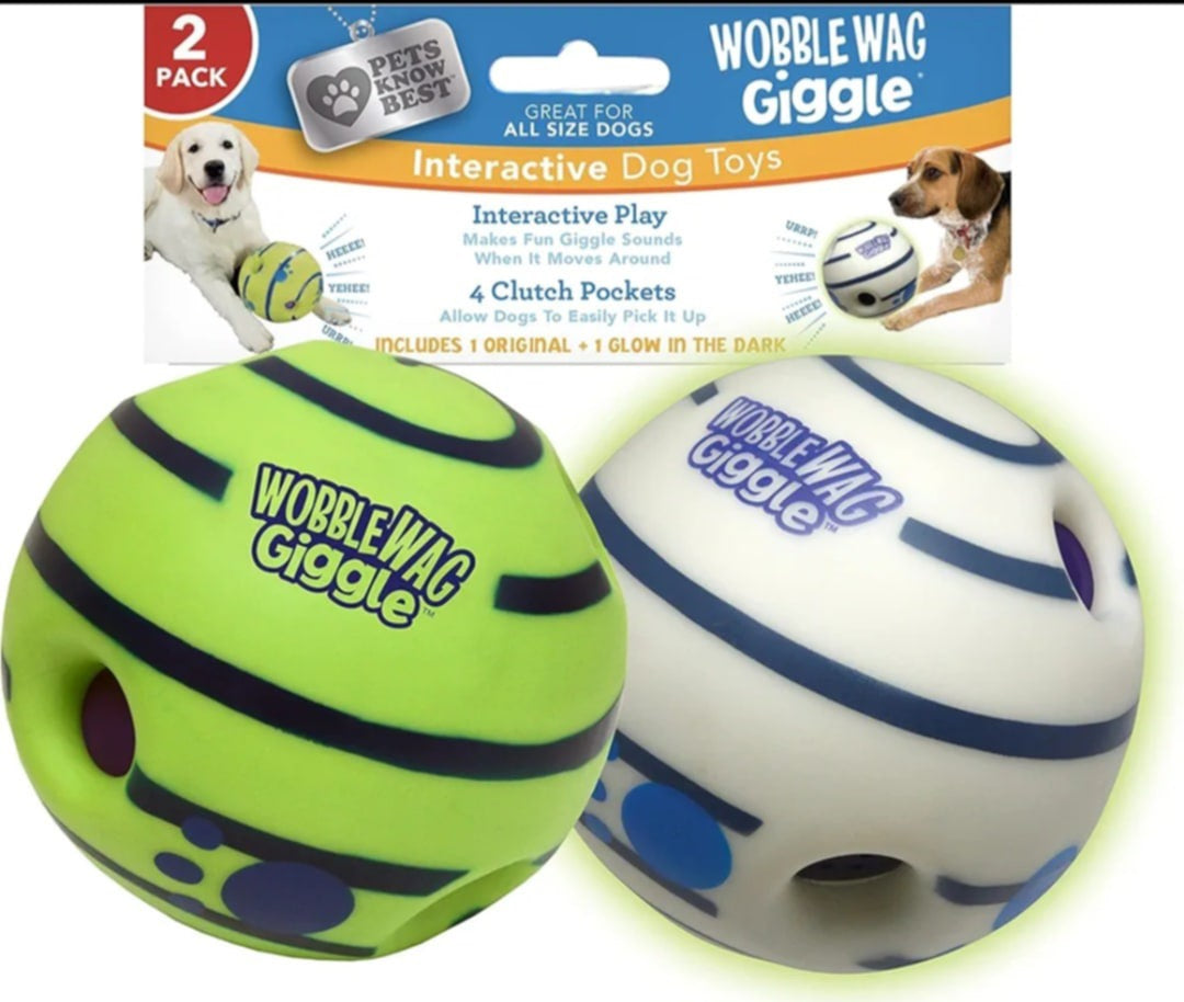 New Wobble Wag Giggle Ball !