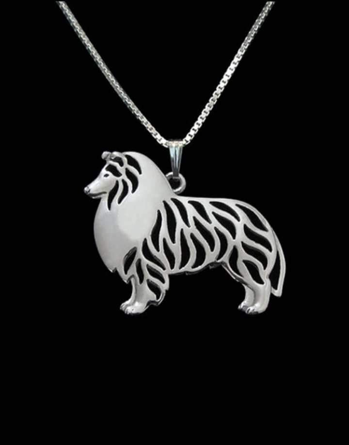 New Cute Sheltie Necklace !