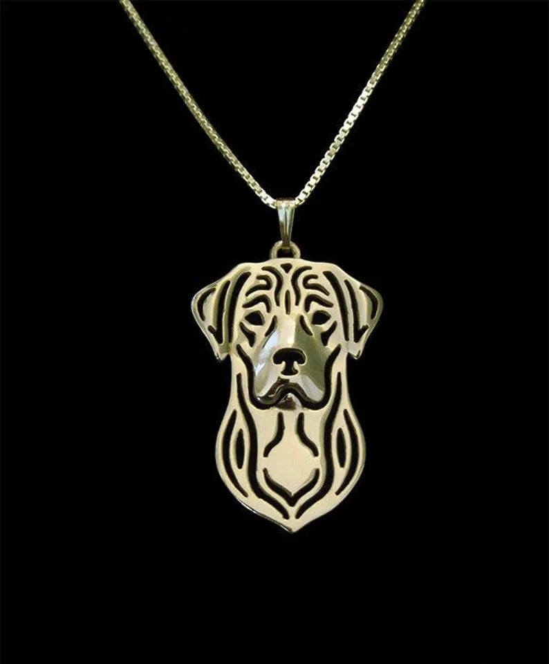 New Cute Labrador Pendant & Chain !