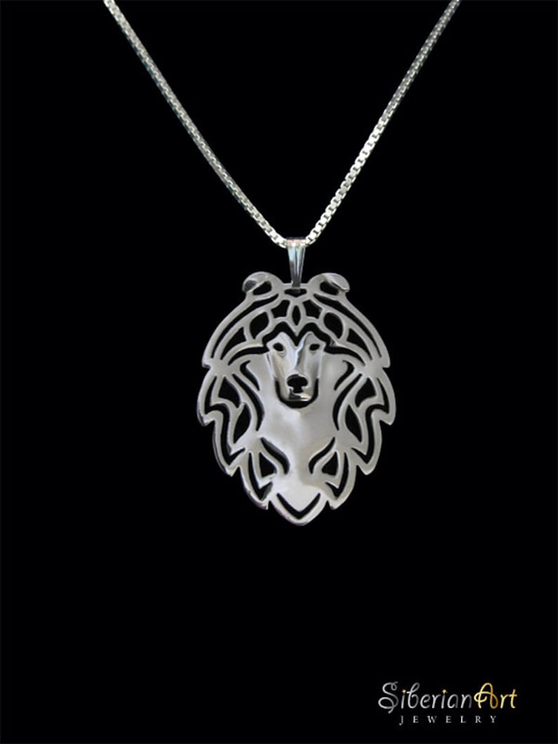 New Cute Tiny Sheltie Necklace !