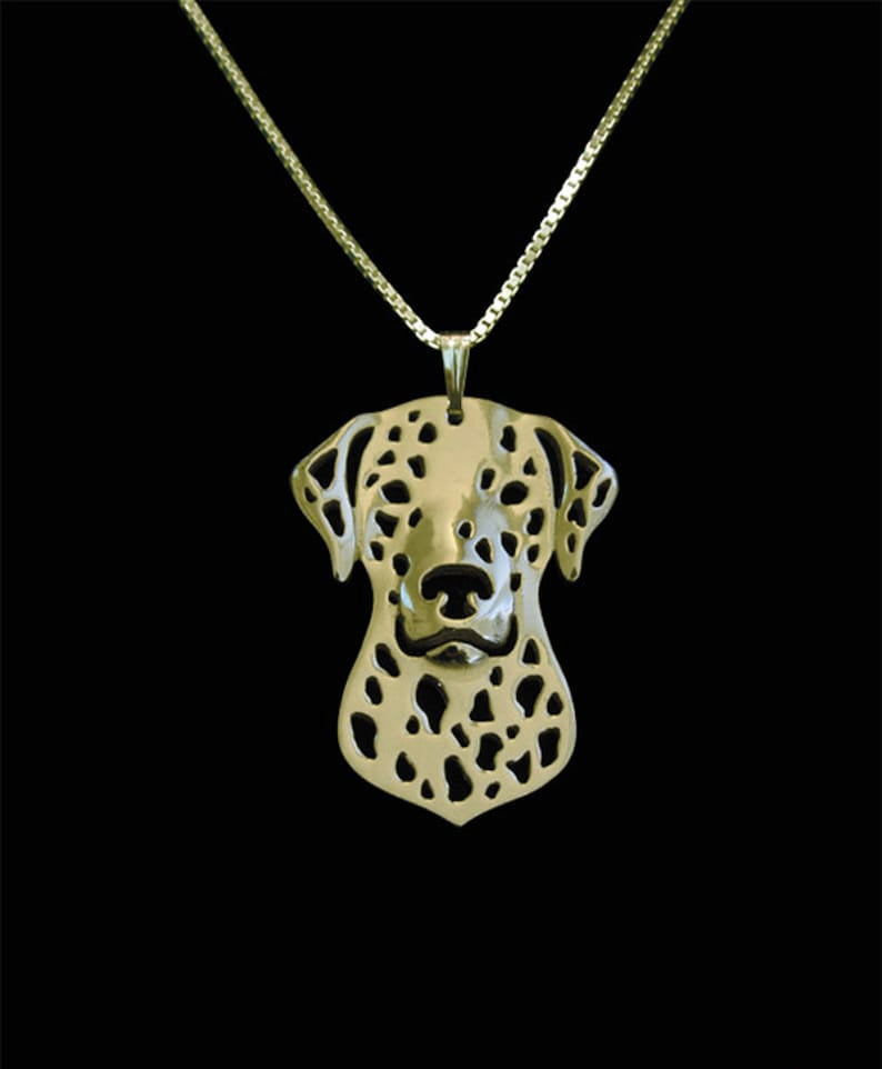 New Cute Tiny Dalmatian Necklace!