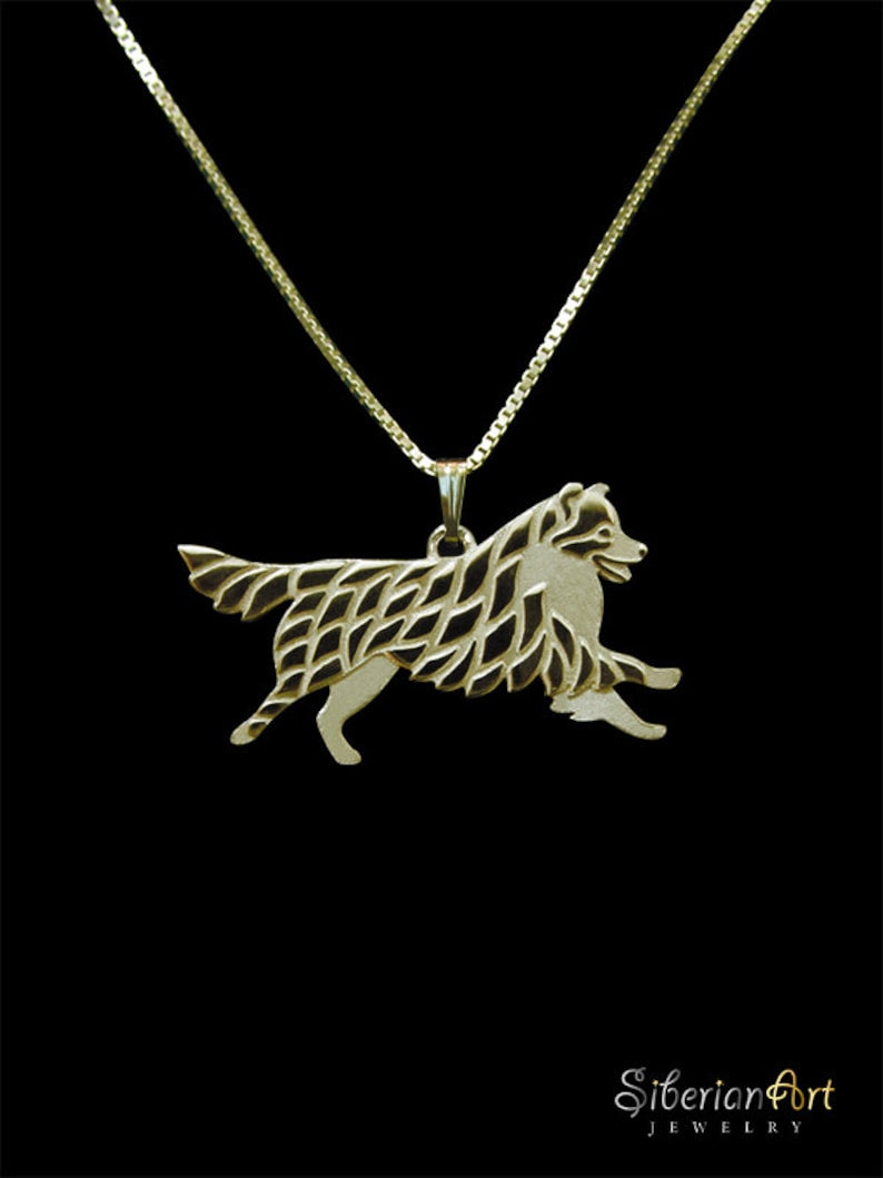 New Cute Australian Shepherd Necklace !