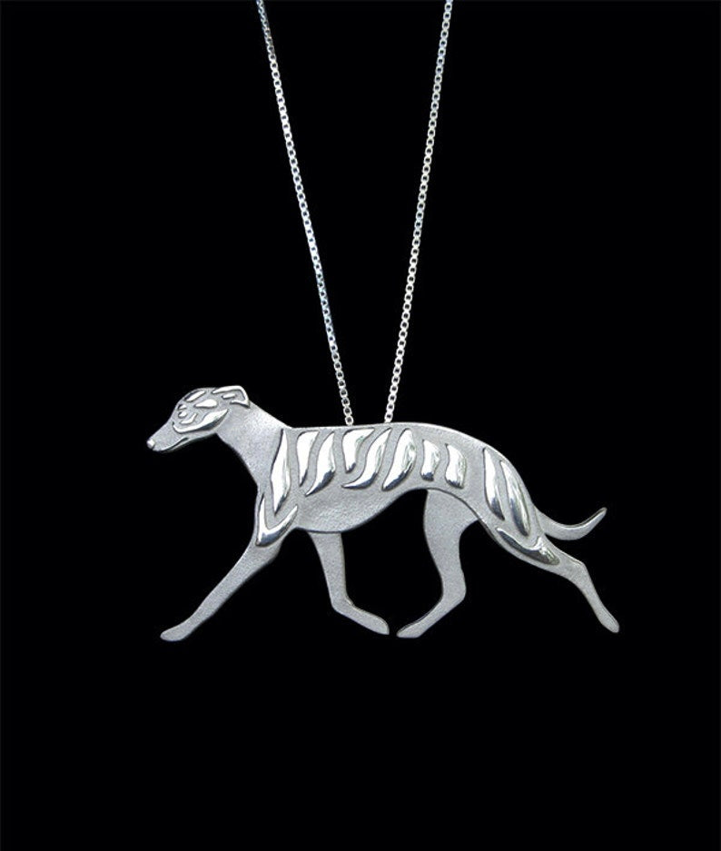 New Cute Greyhound Movement Necklace !