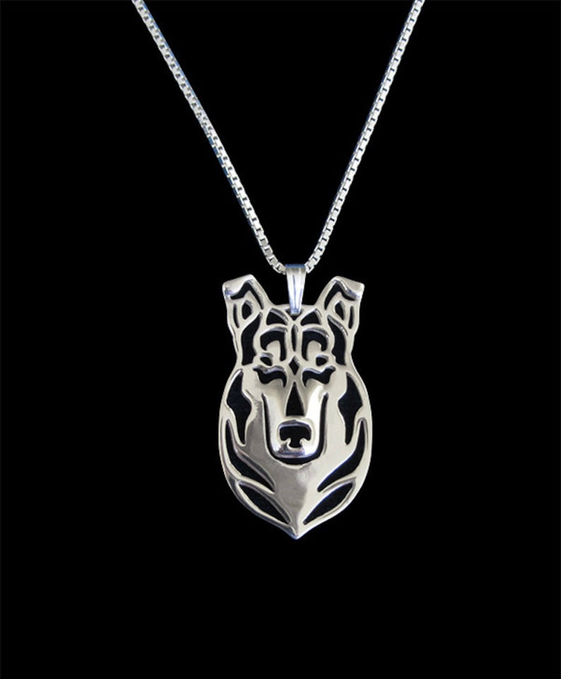 New Cute Tiny Smooth Collie Necklace!