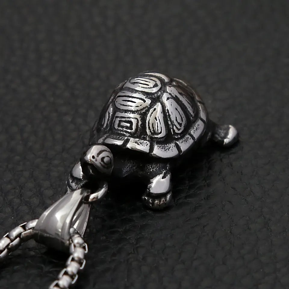 New Cute Turtle Pendant & Chain !