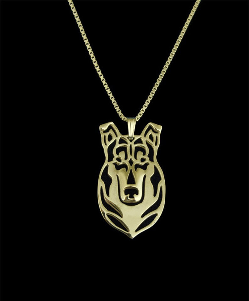 New Cute Tiny Smooth Collie Necklace!