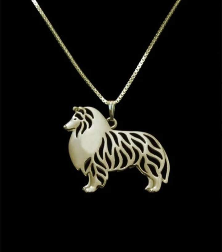 New Cute Sheltie Necklace !