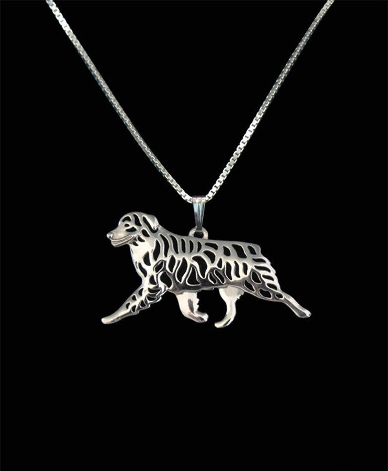 New Cute Tiny Australian Shepherd Necklace !