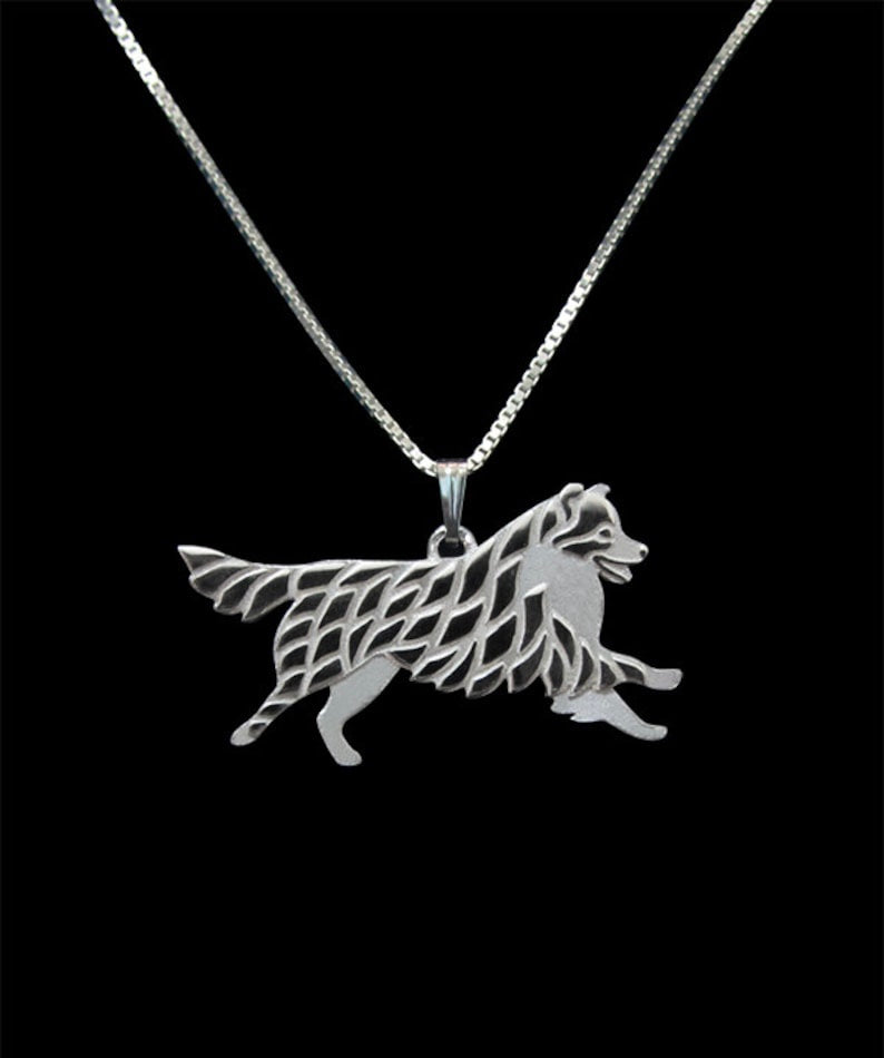 New Cute Australian Shepherd Necklace !