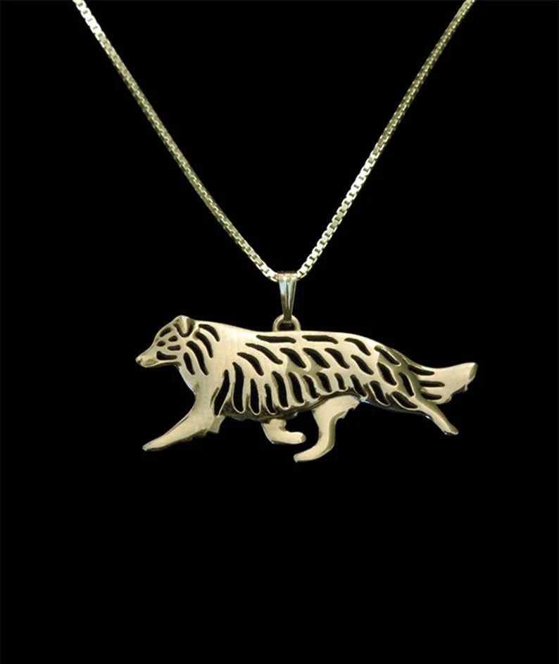 New Cute Border Collie Necklace !