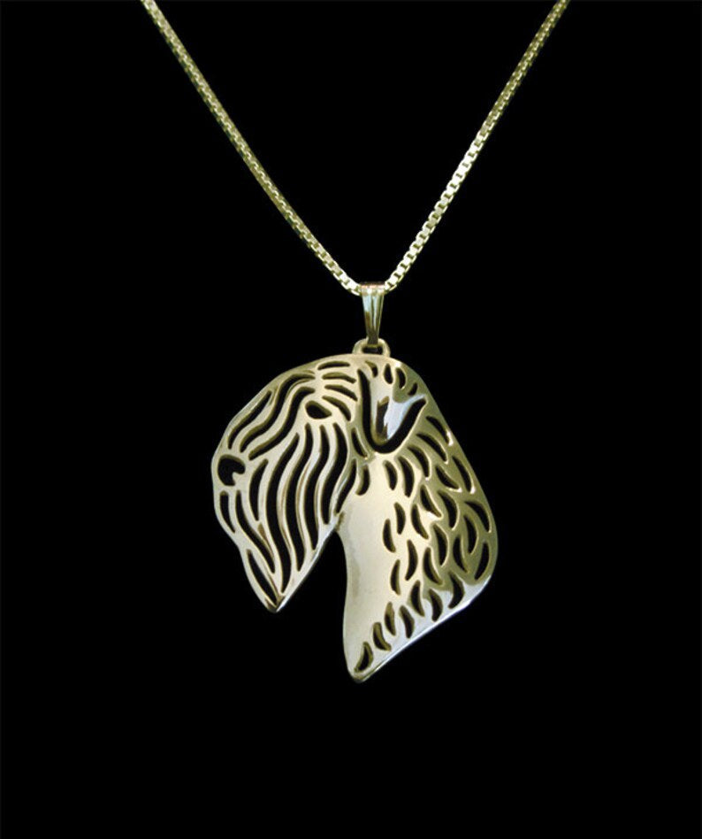 New Cute Wheaten Terrier Pendant & Chain !