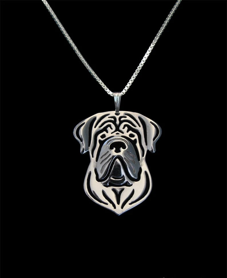 New Cute Mastiff Pendant & Chain !