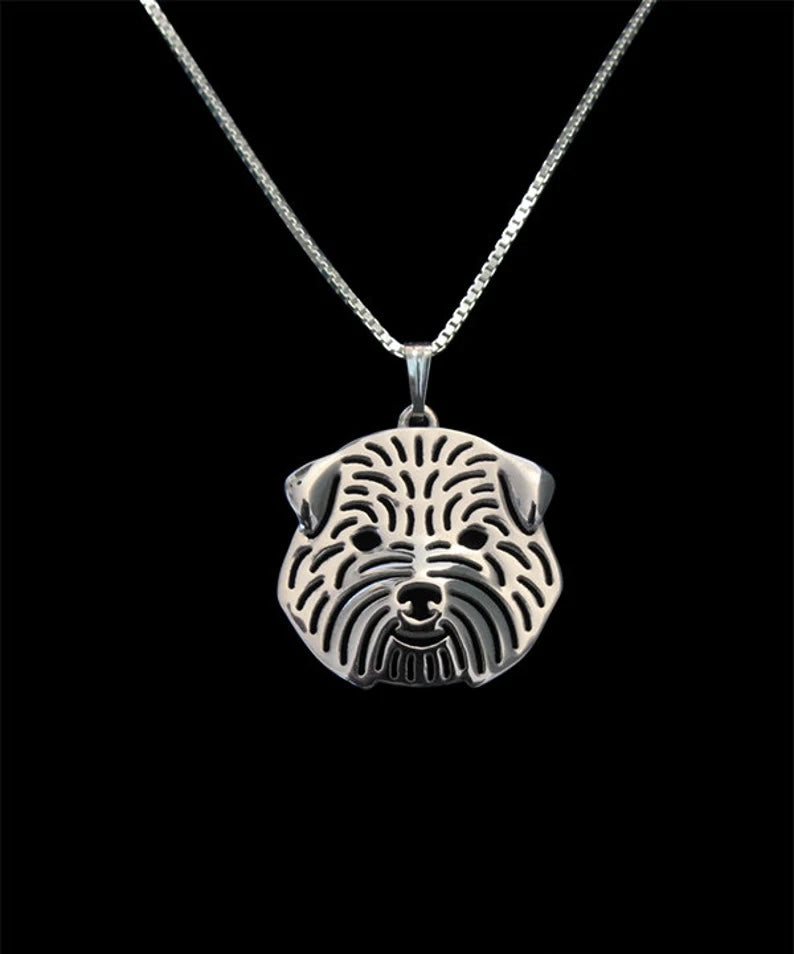 New Cute Norfolk Terrier Pendant & Chain !