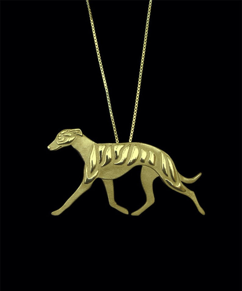 New Cute Greyhound Movement Necklace !