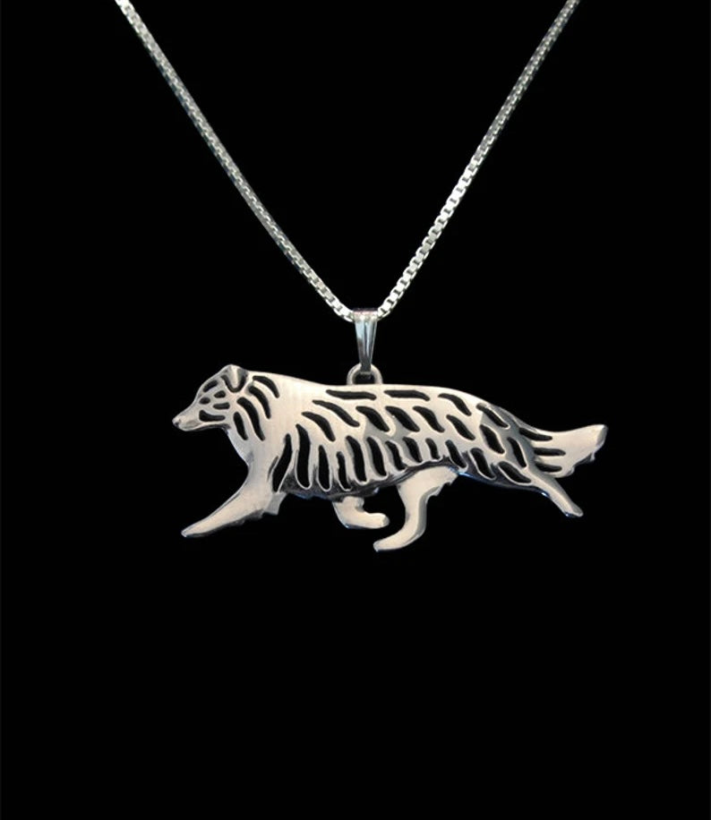 New Cute Border Collie Necklace !