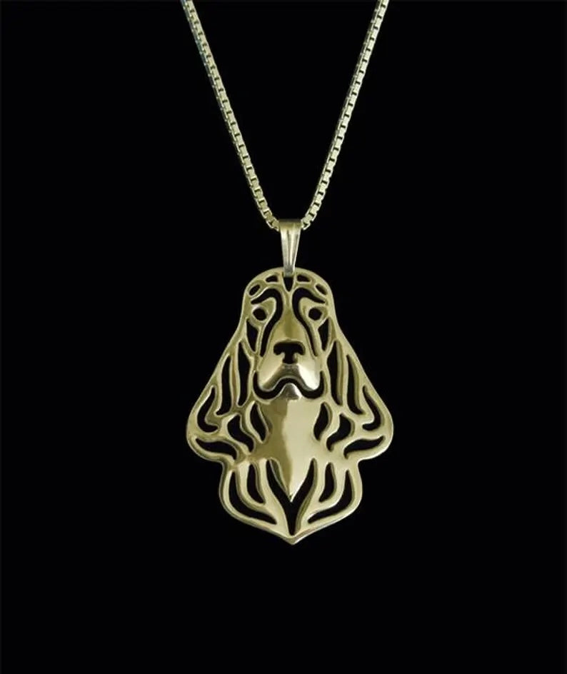 New Cute Cocker Spaniel Necklace!