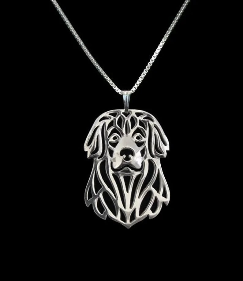 New Cute Leonberger Pendant & Chain !