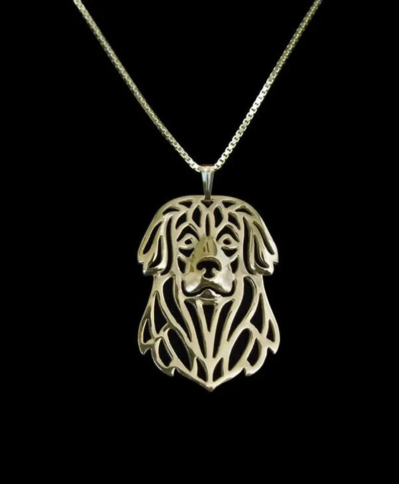 New Cute Leonberger Pendant & Chain !