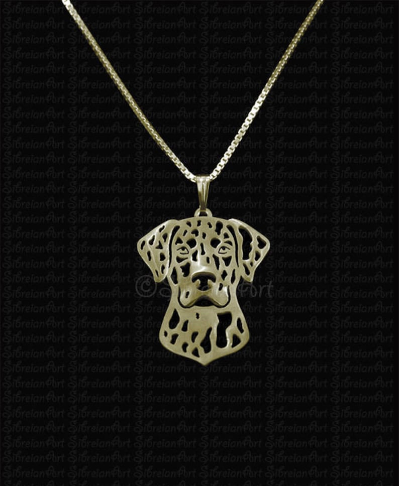 New Cute Tiny Catahoula Pendant & Chain !