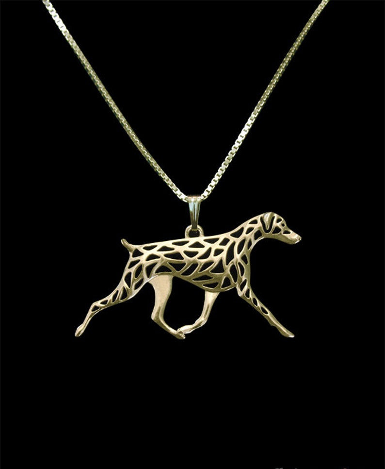 New Cute Doberman Pinscher Necklace !