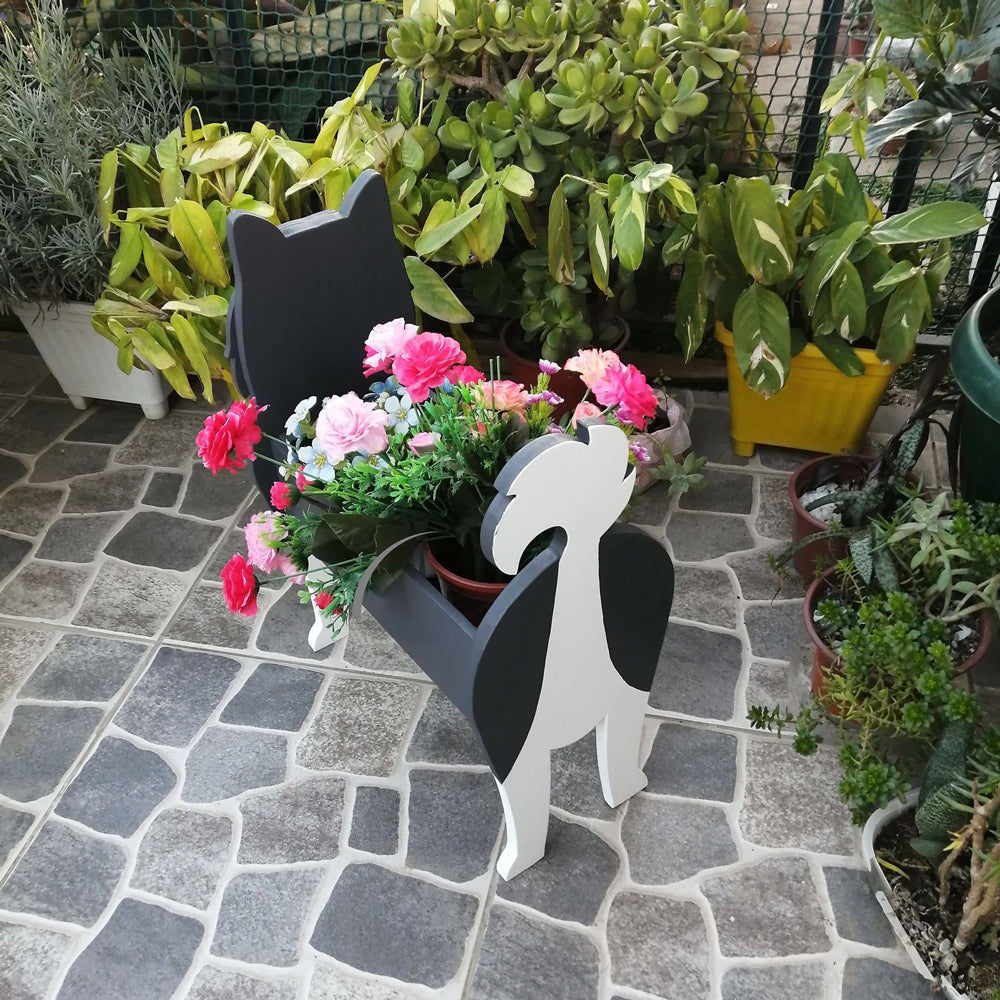 Alaska Malamute Planter