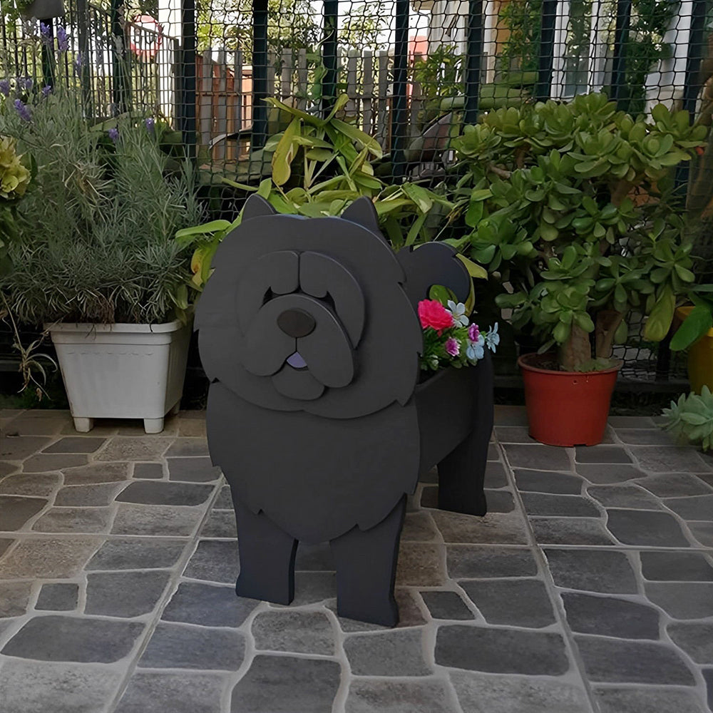 Chow Chow Planter