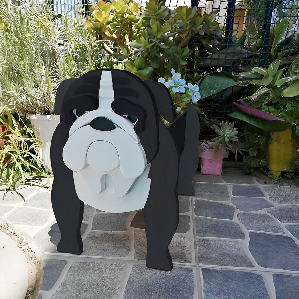 English Bulldog Planter