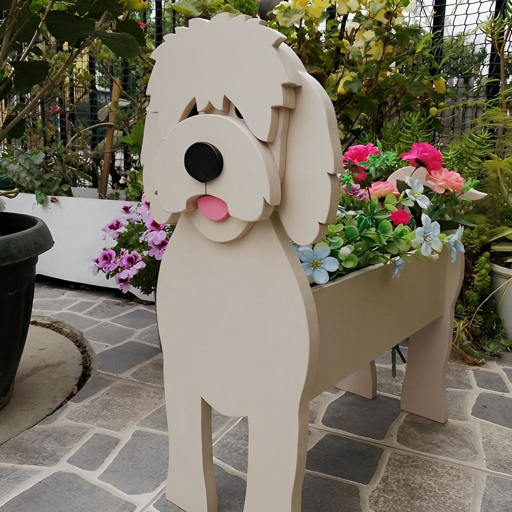 Golden Doodle Planter