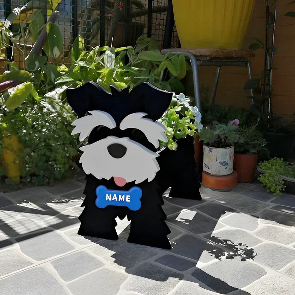 Schnauzer Planter