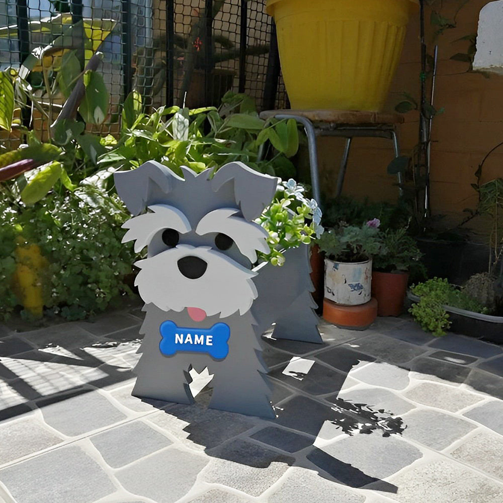 Schnauzer Planter