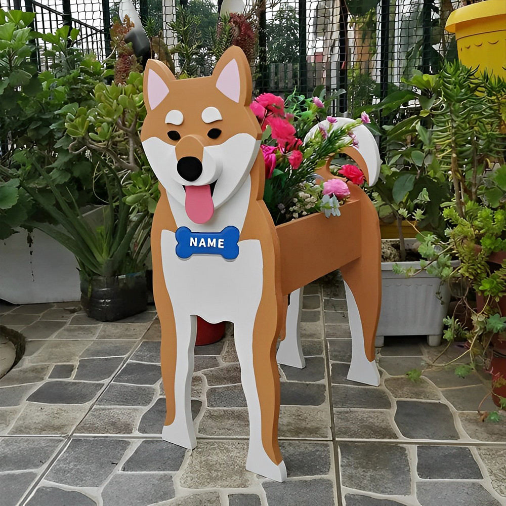 Shiba Inu Planter