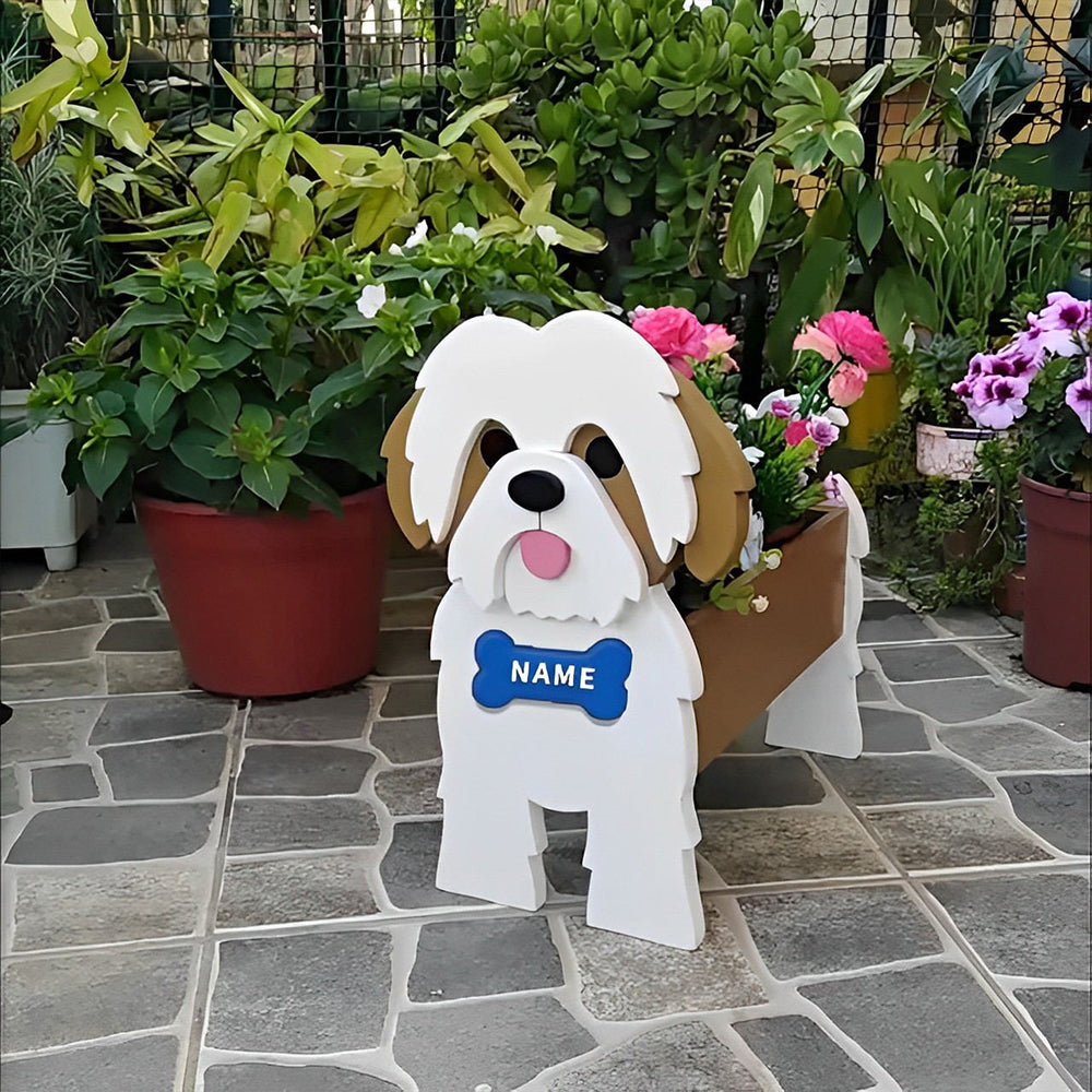 Shih Tzu Planter