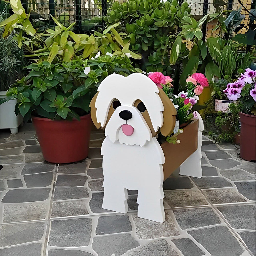 Shih Tzu Planter