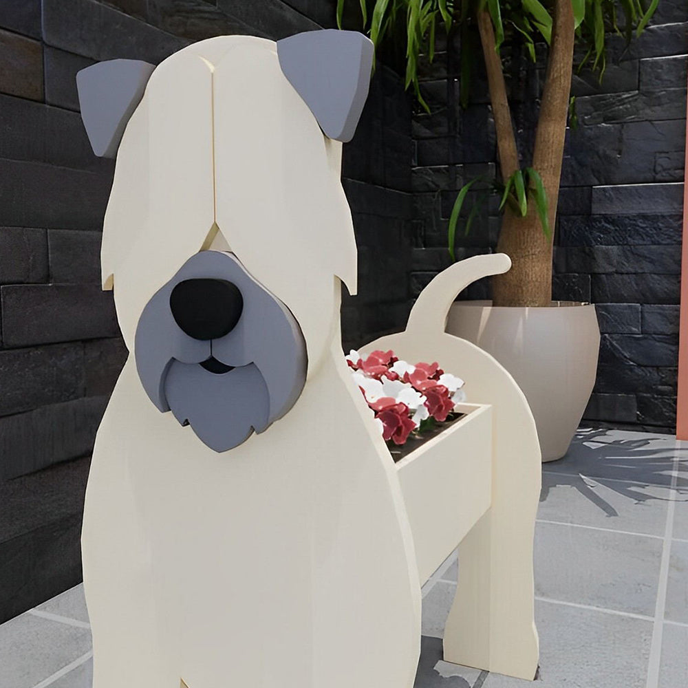 Soft Layer Wheat Terrier Planter