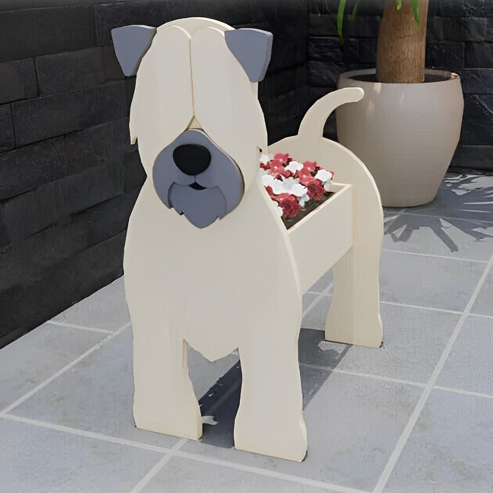 Soft Layer Wheat Terrier Planter